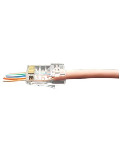 PLEZ-8P8C-U-C5-100 (100 шт). Разъем RJ-45. Hyperline в Нижневартовске