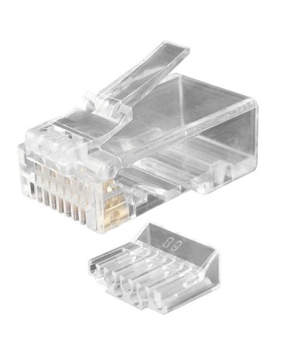 PLUG-8P8C-UV-C6-100 (100 шт). Разъем RJ-45. Hyperline в Нижневартовске