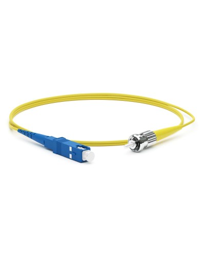 FC-S2-9-SC/UR-ST/UR-H-1M-LSZH-YL. Патч-корд волоконно-оптический одномодовый. Hyperline в Нижневартовске