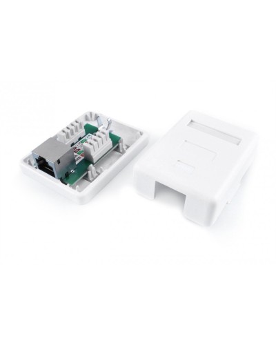 SB1-1-8P8C-C6-SH-WH. Розетка RJ-45. Hyperline в Нижневартовске