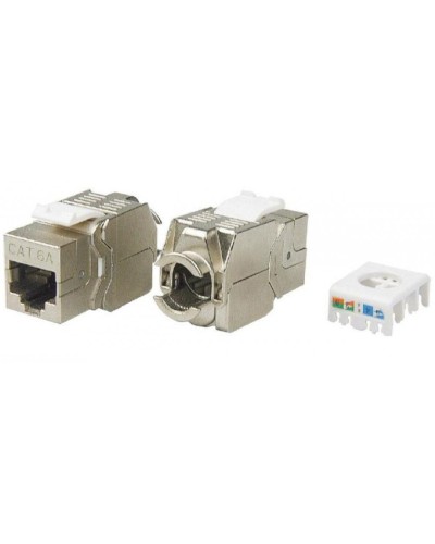KJ8-8P8C-C6A-180-TLS-SH-F-WH. Вставка Keystone Jack RJ-45. Hyperline в Нижневартовске