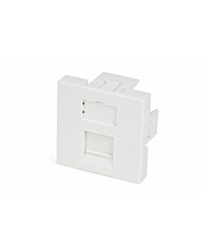 SIP2-1K-M45-45. Вставка 45х45 для 1 модуля формата Keystone Jack, со шторкой. Hyperline в Нижневартовске