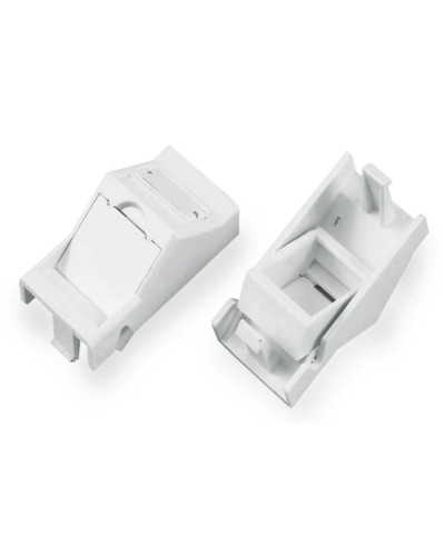 SIP2A-1K-M45-22.5. Вставка угловая 45x22.5 (аналог Mosaic) для 1 модуля формата Keystone Jack. Hyperline в Нижневартовске