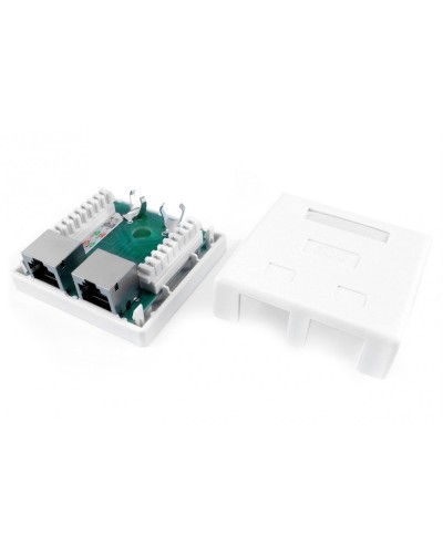 SB1-2-8P8C-C6-SH-WH. Розетка RJ-45. Hyperline в Нижневартовске