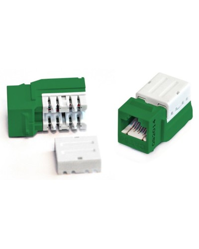KJNE-8P8C-C5e-90-GN. Вставка Keystone Jack RJ-45. Hyperline в Нижневартовске