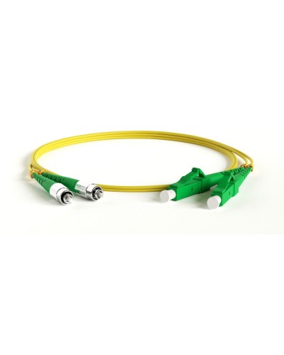 FC-D2-9-FC/AR-LC/AR-H-1M-LSZH-YL. Патч-корд волоконно-оптический FC-LC. Hyperline в Нижневартовске