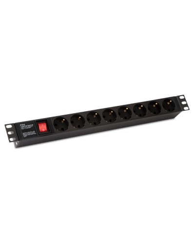 SHE19-6SH-S-IEC. Блок розеток 19. Hyperline в Нижневартовске