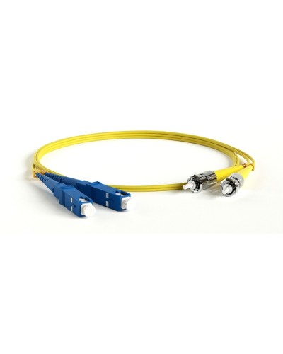 FC-D2-9-SC/UR-ST/UR-H-1M-LSZH-YL. Патч-корд волоконно-оптический ST-SC. Hyperline в Нижневартовске