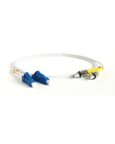 FC-D2-9A1-LC/UR-ST/UR-H-1M-LSZH-WH. Патч-корд волоконно-оптический ST-LC. Hyperline в Нижневартовске