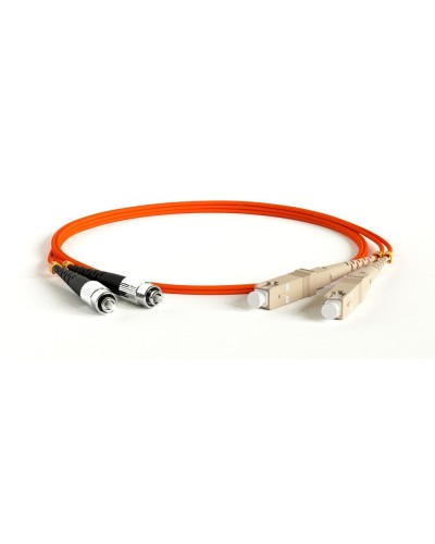 FC-D2-50-FC/PR-SC/PR-H-1M-LSZH-OR. Патч-корд волоконно-оптический SC-FC. Hyperline в Нижневартовске