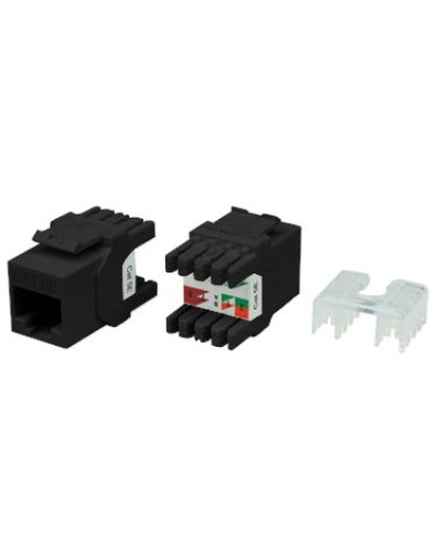KJ8-8P8C-C5e-180-BK. Вставка Keystone Jack RJ-45. Hyperline в Нижневартовске