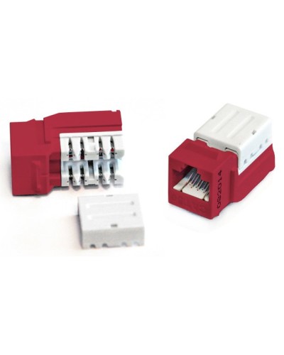 KJNE-8P8C-C5e-90-RD. Вставка Keystone Jack RJ-45. Hyperline в Нижневартовске