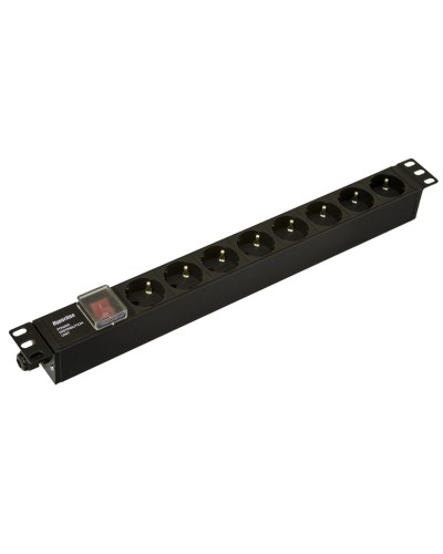 SHE19-8SH-S-CB. Блок розеток 19. Hyperline в Нижневартовске