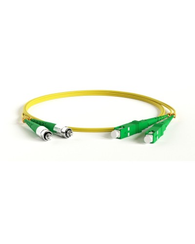FC-D2-9-FC/AR-SC/AR-H-1M-LSZH-YL. Патч-корд волоконно-оптический SC-FC. Hyperline в Нижневартовске
