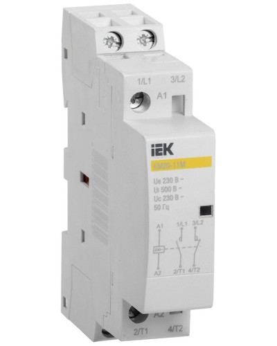 Контактор модульный КМ20-11M AC (MKK11-20-11). Контактор модульный. IEK в Нижневартовске