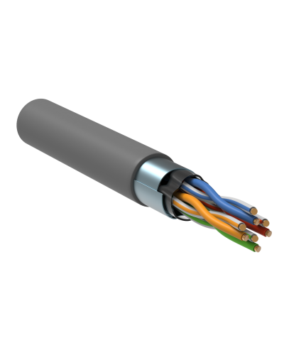 GENERICA F/UTP кат.5E 24AWG 4 пары LSZH серый (BC1-C5E04-321-305-R-G). Кабель «витая пара» (LAN) для структурированных систем связи. IEK в Нижневартовске