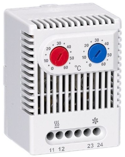 Термостат двухканальный от 0 до +60°C NO+NC (YCE-DTNO-NC-60). Термостат двухканальный. IEK в Нижневартовске