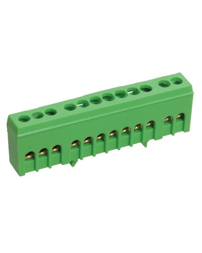 Шина PE земля ШНИ-6х9-10-К-З (YNN10-69-10KD-K06). Шина в корпусном изоляторе на DIN-рейку. IEK в Нижневартовске