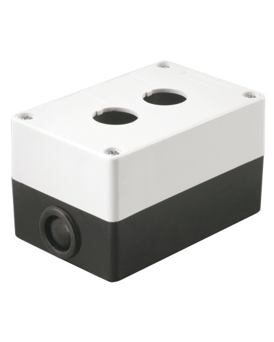 Корпус КП102 для кнопок 2 места белый (BKP10-2-K01). Корпус для кнопочных постов. IEK в Нижневартовске