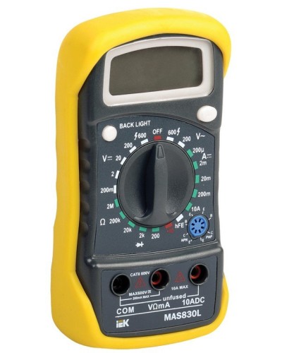 Мультиметр цифровой Master MAS830L (TMD-3L-830). Мультиметр цифровой. IEK в Нижневартовске