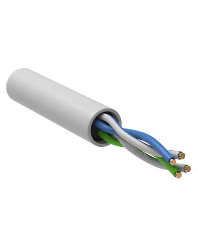 GENERICA U/UTP кат. 5E 24AWG 2 пары LSZH INDOOR белый (BC1-C5E02-128-305-G). Кабель «витая пара» (LAN) для структурированных систем связи. IEK в Нижневартовске