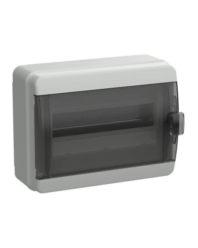 Корпус пластиковый КМПн-12 IP65 TEKFOR (TF5-KP72-N-12-65-K03-K02). Корпус модульный пластиковый черная прозрачная дверь. IEK в Нижневартовске