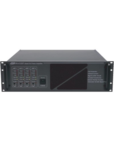 PA-412DP. Усилитель мощности 4-х канальный 4х120 Вт, 100 В. JDM в Нижневартовске