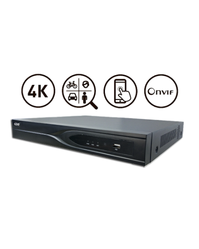 KN-PRO16/2-4K. Видеорегистратор IP 16-канальный. KENO в Нижневартовске
