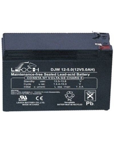 LEOCH DJW 12-5,0. Аккумулятор герметичный свинцово-кислотный. LEOCH в Нижневартовске