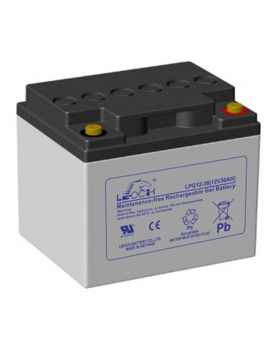 LEOCH LPG 12-38. Аккумулятор герметичный свинцово-кислотный. LEOCH в Нижневартовске