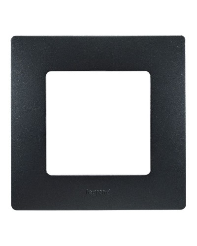 Рамка 1 пост ETIKA, антрацит (672581). Рамка. LegranD в Нижневартовске