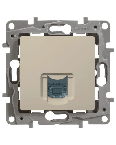 Розетка 5e, UTP, 1хRJ45, ETIKA, слоновая кость (672341). Розетка. LegranD в Нижневартовске
