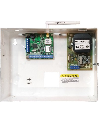 NV 1010c. Устройство оконечное объектовое приемно-контрольное c GSM коммуникатором. NAVIgard в Нижневартовске