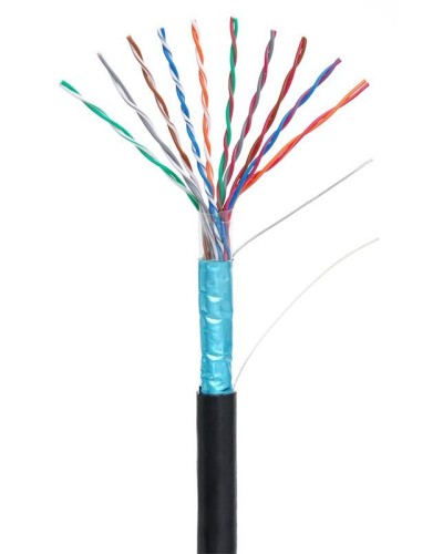 F/UTP 10pair, Cat5, Out, PE (EC-UF010-5-PE-BK-3). Кабель «витая пара» (LAN) для структурированных систем связи. NETLAN в Нижневартовске