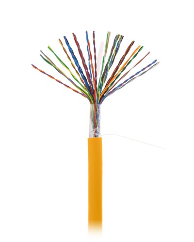 U/UTP 25pair, Cat5, In, LSZH (EC-UU025-5-LSZH-OR-3). Кабель «витая пара» (LAN) для структурированных систем связи. NETLAN в Нижневартовске