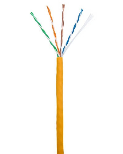 U/UTP 4pair, Cat5e, In, LSZH (EC-UU004-5E-LSZH-OR). Кабель «витая пара» (LAN) для структурированных систем связи. NETLAN в Нижневартовске