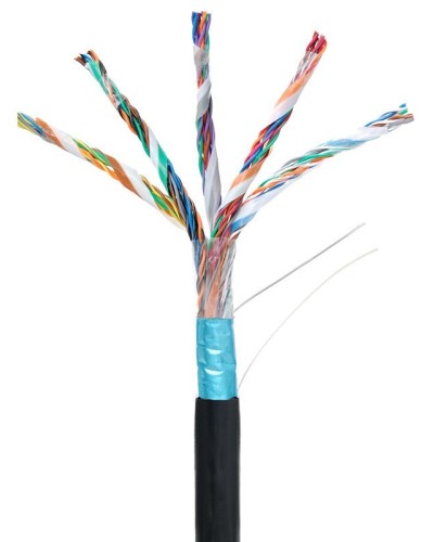F/UTP 25pair, Cat5, Out, PE (EC-UF025-5-PE-BK-3). Кабель «витая пара» (LAN) для структурированных систем связи. NETLAN в Нижневартовске