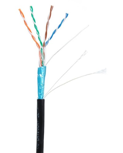 F/UTP 4pair, Cat5е, Out, PE (EC-UF004-5E-PE-BK). Кабель «витая пара» (LAN) для структурированных систем связи. NETLAN в Нижневартовске