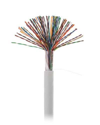 U/UTP 50pair, Cat5, In, PVC (EC-UU050-5-PVC-GY-3). Кабель «витая пара» (LAN) для структурированных систем связи. NETLAN в Нижневартовске
