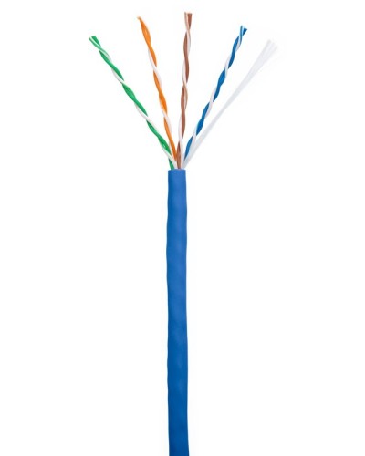 U/UTP 4pair, Cat5e, In, PVC (EC-UU004-5E-PVC-BL). Кабель «витая пара» (LAN) для структурированных систем связи. NETLAN в Нижневартовске