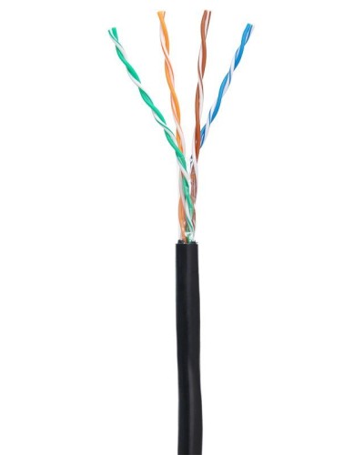 U/UTP 4pair, Cat5е, Out, PE (EC-UU004-5E-PE-BK). Кабель «витая пара» (LAN) для структурированных систем связи. NETLAN в Нижневартовске