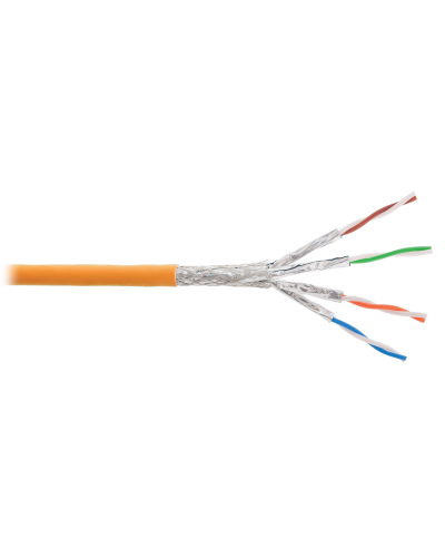 S/FTP, 4pair, Cat.6a, Solid, In, LSZH (NKL 9355C-OR). Кабель «витая пара» (LAN) для структурированных систем связи. NIKOLAN в Нижневартовске