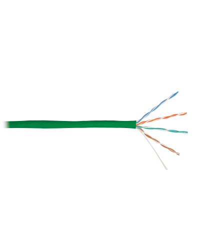 U/UTP 4pair, Cat5e, Solid, In, PVC (NMC 4100A-GN). Кабель «витая пара» (LAN) для структурированных систем связи. NIKOMAX в Нижневартовске