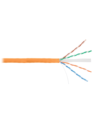U/UTP 4pair, Cat6a, Solid, In, нг(А)-HF (NMC 9155C-OR). Кабель «витая пара» (LAN) для структурированных систем связи. NIKOMAX в Нижневартовске