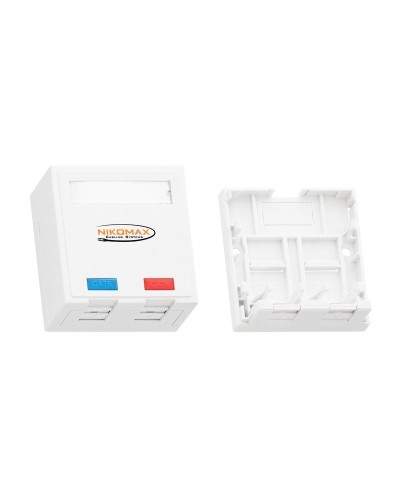 NMC-MB2P-ST-WT. Корпус настенной розетки. NIKOMAX в Нижневартовске