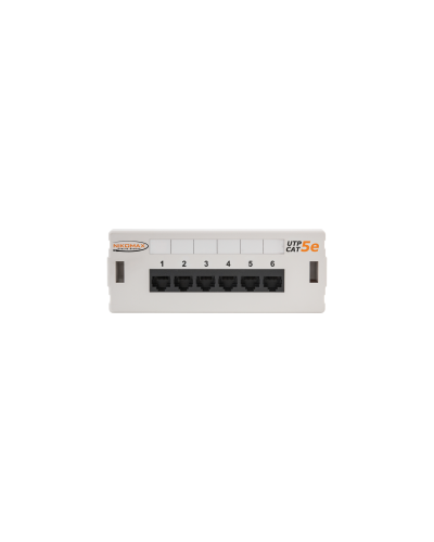 NMC-WP06UD2-GY. Патч-панель настенная 6 портов, Кат.5е. NIKOMAX в Нижневартовске