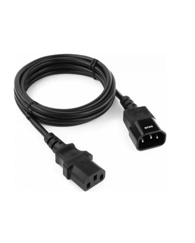 NTSS-PC13145 C13-С14 проводник.:3х1мм2 3м 220/250В 10А черный. Кабель питания. NTSS в Нижневартовске