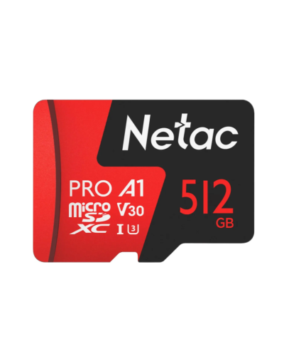 NT02P500PRO-512G-R. Карта памяти microSDXC, 512 ГБ, Class 10. Netac в Нижневартовске