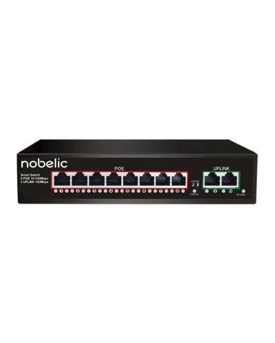 NBLS-1008P. Коммутатор неуправляемый 8-портовый. Nobelic в Нижневартовске