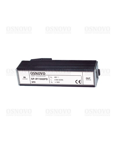 SP-IP/1000PD. Устройство грозозащиты цепей Ethernet. OSNOVO в Нижневартовске